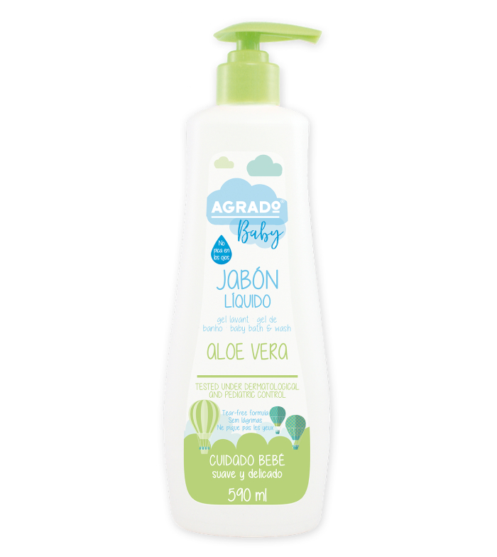 Acheter Agrado Baby Savon Liquide Pour Bebe A L Aloe Vera Maquibeauty