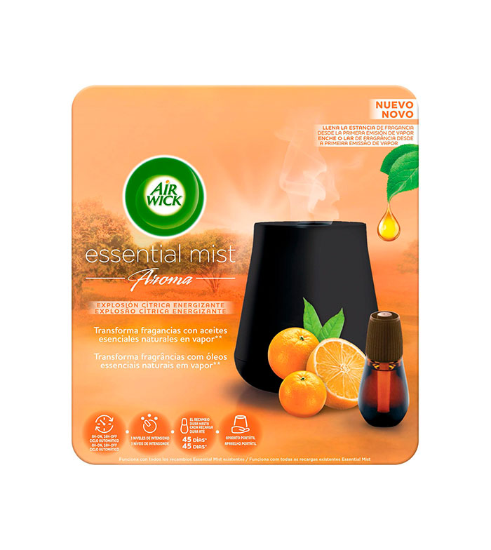 Acheter Air Wick - Désodorisant électrique portable Essential Mist +  Recharge - Souffle d'agrumes énergisant