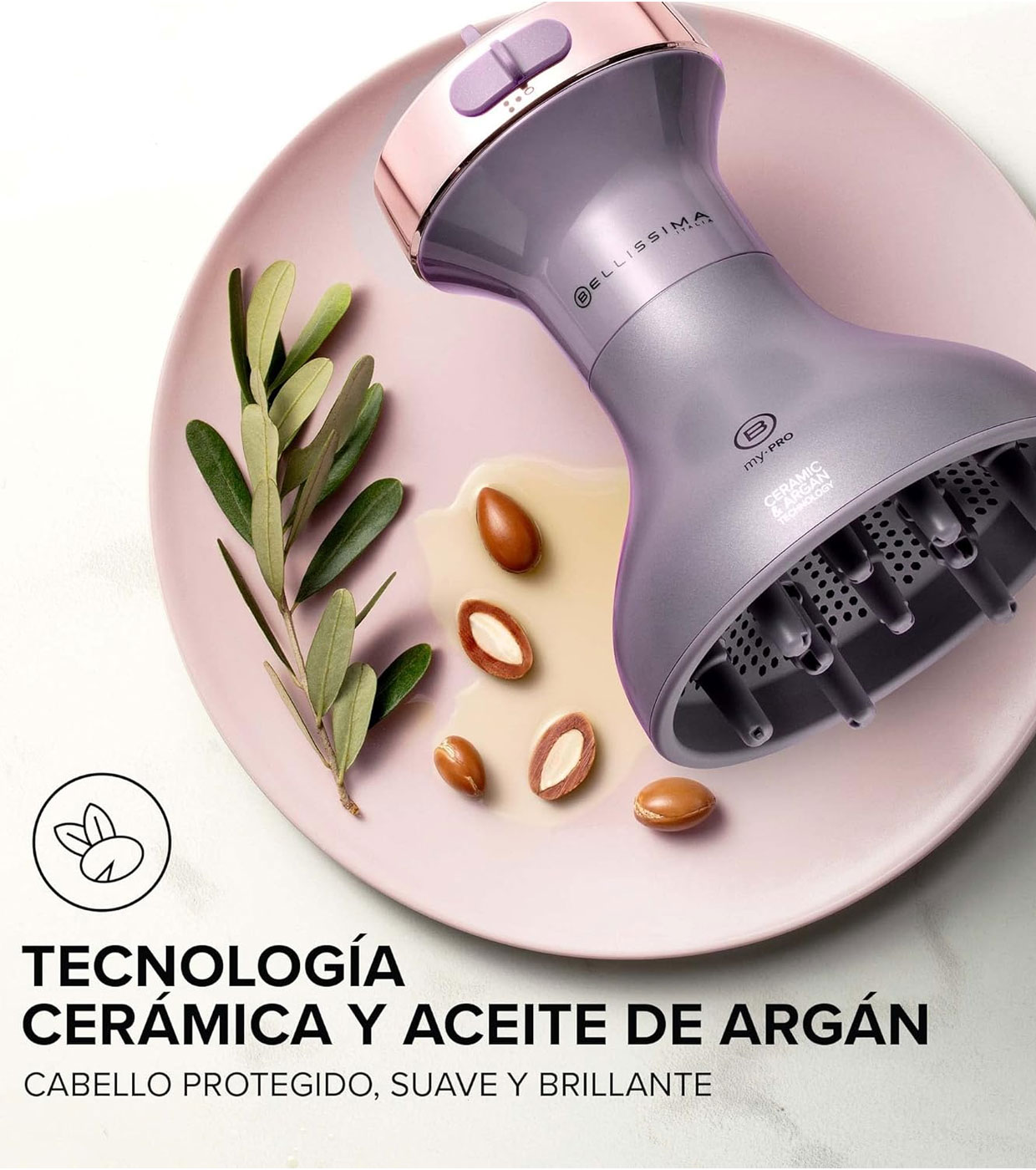 Bellissima - Sèche-linge Diffuseur d'Air Chaud My Pro Diffon Ceramic Argan  Oil