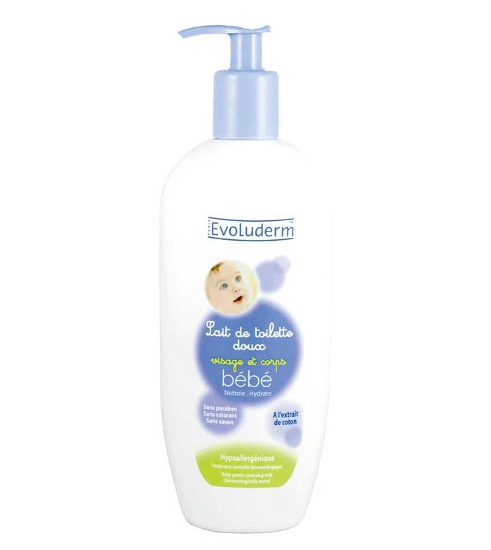 Acheter Evoluderm Lait Demaquillant Doux Pour Bebe Maquibeauty