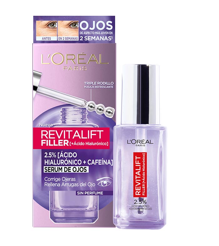 Revitalift Filler Serum Yeux 2 5 Acide Hyaluronique Cafeine