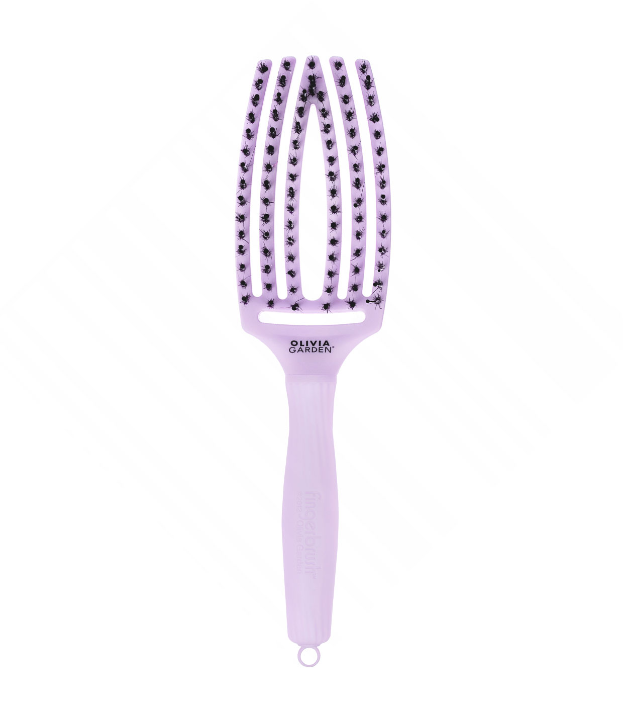 Olivia Garden Brosse a cheveux Fingerbrush Combo Medium Lavender