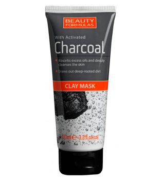 Beauty Formulas - Masque d’argile avec du charbon activé