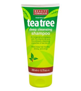 Beauty Formulas - Tea Tree profond nettoyage shampooing