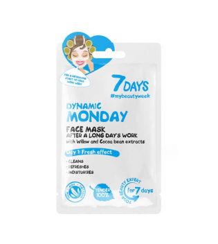7DAYS - Masque facial 7 jours - Dynamic Monday