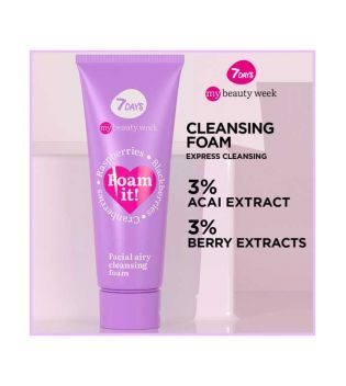 7DAYS - *My Beauty Week* - Mousse nettoyante pour le visage Foam It!