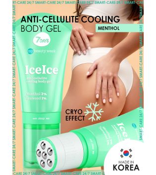 7DAYS - *My Beauty Week* - Gel roller corps anti-cellulite - Ice Ice