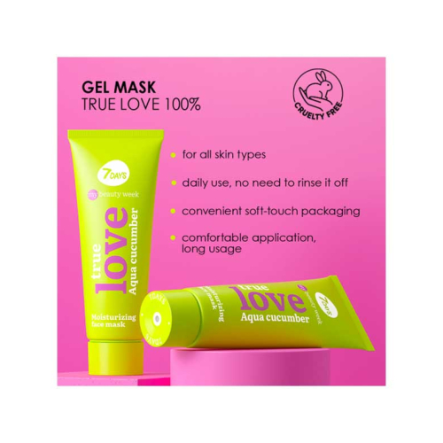 7DAYS - *My Beauty Week* - Masque hydratant pour le visage True Love
