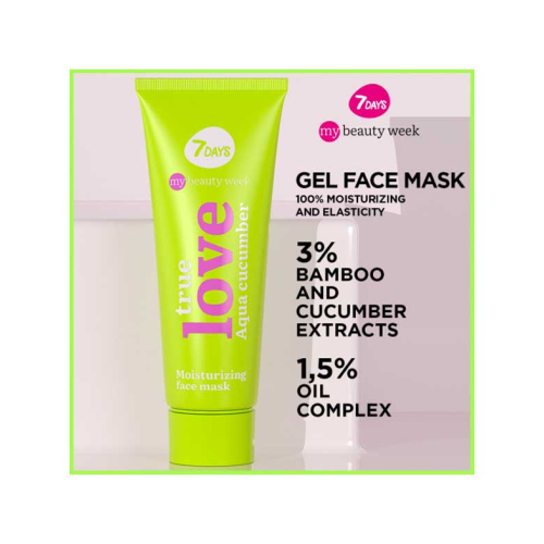 7DAYS - *My Beauty Week* - Masque hydratant pour le visage True Love