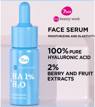 7DAYS - *My Beauty Week* - Sérum hydratant visage Hyaluronic Bomb HA + H2O
