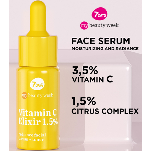 7DAYS - *My Beauty Week* - Sérum visage éclaircissant et tonifiant Re-Vita C