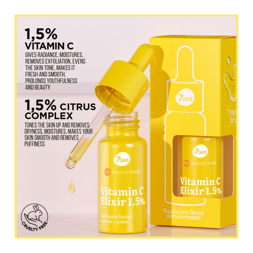 7DAYS - *My Beauty Week* - Sérum visage éclaircissant et tonifiant Re-Vita C