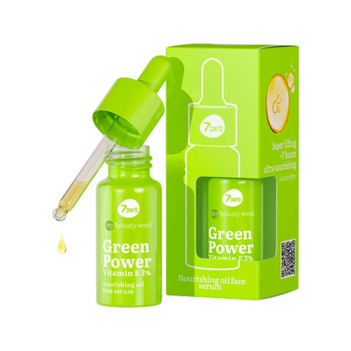 7DAYS - *My Beauty Week* - Sérum nourrissant pour le visage Green Power Vitamin E