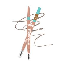 7DAYS - Crayon à sourcils + pinceau à sourcils - 01: Soft Blond