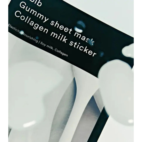 Abib - Masque visage Gummy Sheet Mask - Collagen Milk Sticker