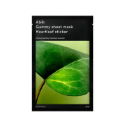Abib - Masque visage Gummy Sheet Mask - Heartleaf Sticker