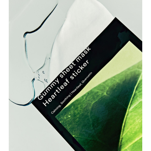 Abib - Masque visage Gummy Sheet Mask - Heartleaf Sticker