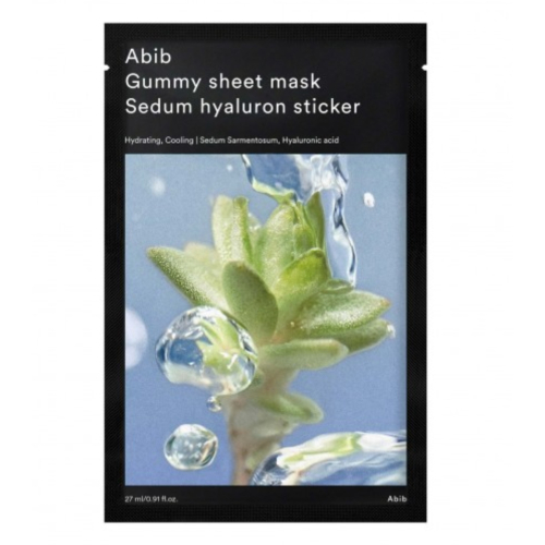 Abib - Masque facial Gummy Sheet Mask - Sedum Hyaluron Sticker