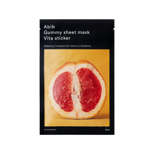 Abib - Masque visage Gummy Sheet Mask - Vita Sticker