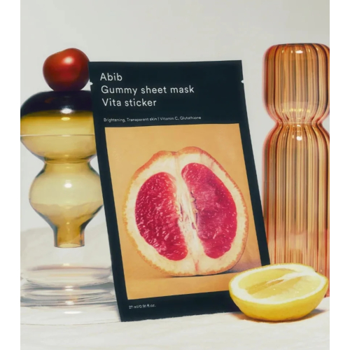 Abib - Masque visage Gummy Sheet Mask - Vita Sticker