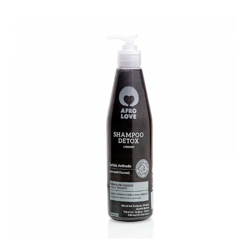 Afro Love - Shampooing Detox - Charbon actif 450ml.