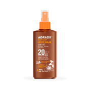 Agrado - Huile solaire accélérateur de bronzage SPF20