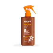 Agrado - Huile solaire accélérateur de bronzage SPF8
