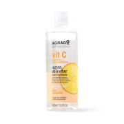 Agrado - Eau micellaire nettoyante vit C - Peau terne