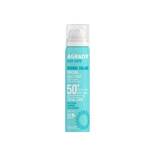 Agrado - Brume solaire visage SPF50+