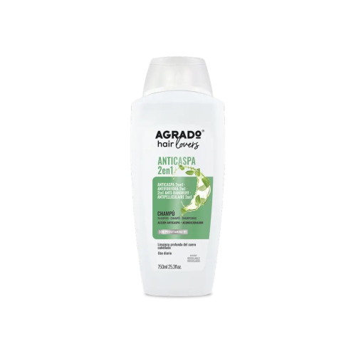 Agrado - Shampoing antipelliculaire 2 en 1