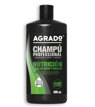 Agrado - Shampooing professionnel Nutrition cheveux secs - 900ml