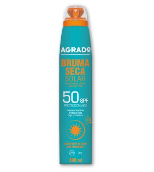 Agrado - Brume sèche solaire SPF50