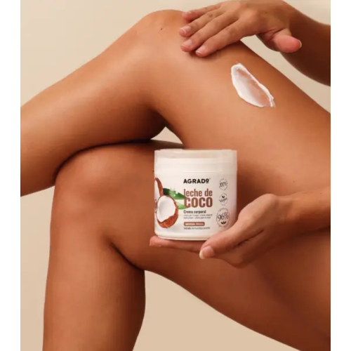 Agrado  - Crème Corps au Lait de Coco - Nutrition Intense
