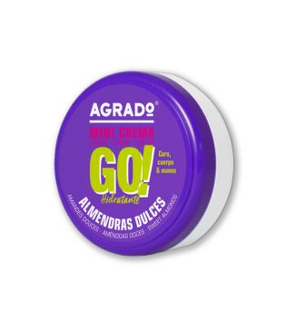 Agrado - Crème hydratante mini GO! - Amandes douces