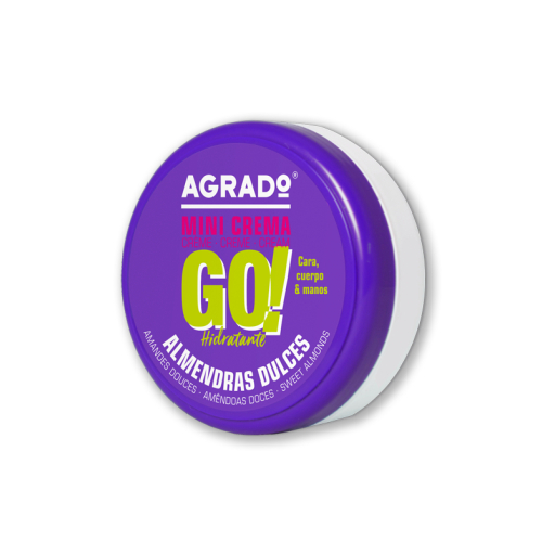 Agrado - Crème hydratante mini GO! - Amandes douces