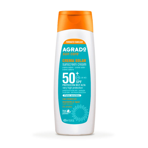 Agrado - Crème solaire SPF50+ - Très élevée