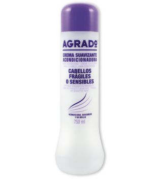 Agrado - Crème lissante revitalisante - Cheveux fragiles ou sensibles