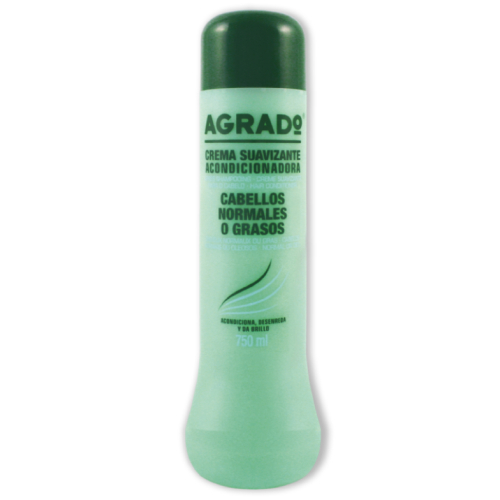 Agrado - Crème lissante revitalisante - Cheveux normaux ou gras