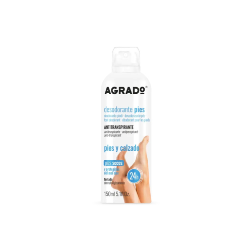 Agrado - Spray déodorant pour pieds et chaussures