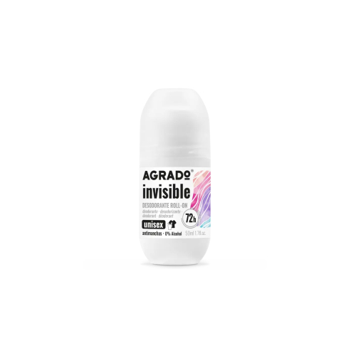 Agrado - Déodorant roll-on anti-transpirant Invisible