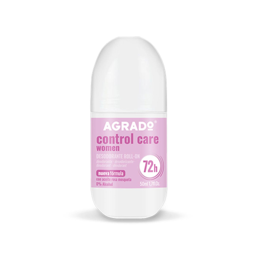 Agrado - Déodorant roll-on Rose musquée Control Care Women