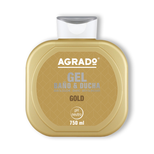 Agrado - Gel bain et douche Gold