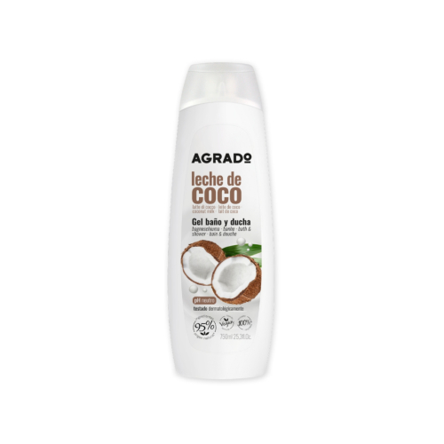 Agrado - Gel bain et douche au Lait de coco - 750ml