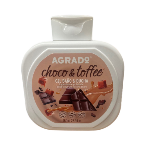 Agrado - Gel douche - Choco & toffee