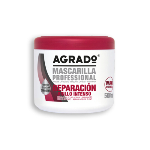 Agrado - Masque capillaire réparateur brillance intense