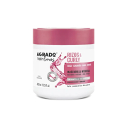 Agrado - Masque intensif pour boucles et curly  - Cheveux bouclés et ondulés