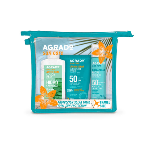Agrado - Trousse de toilette de voyage Sun Care Travel Kit