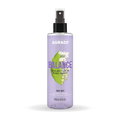 Agrado - Parfum Corps Balance - Muguet et Feuilles Vertes