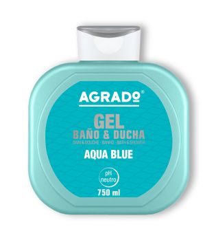 Agrado - *Trendy Bubbles* - Gel bain et douche Aqua Blue