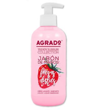 Agrado - *Trendy Bubbles* - Savon pour les mains à la fraise sucrée